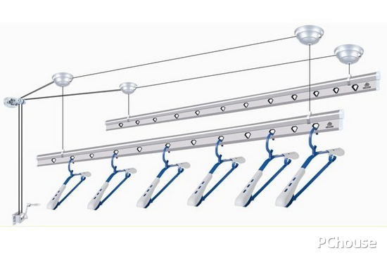 片 手摇晾衣架价格手摇晾衣架安装图(图2)